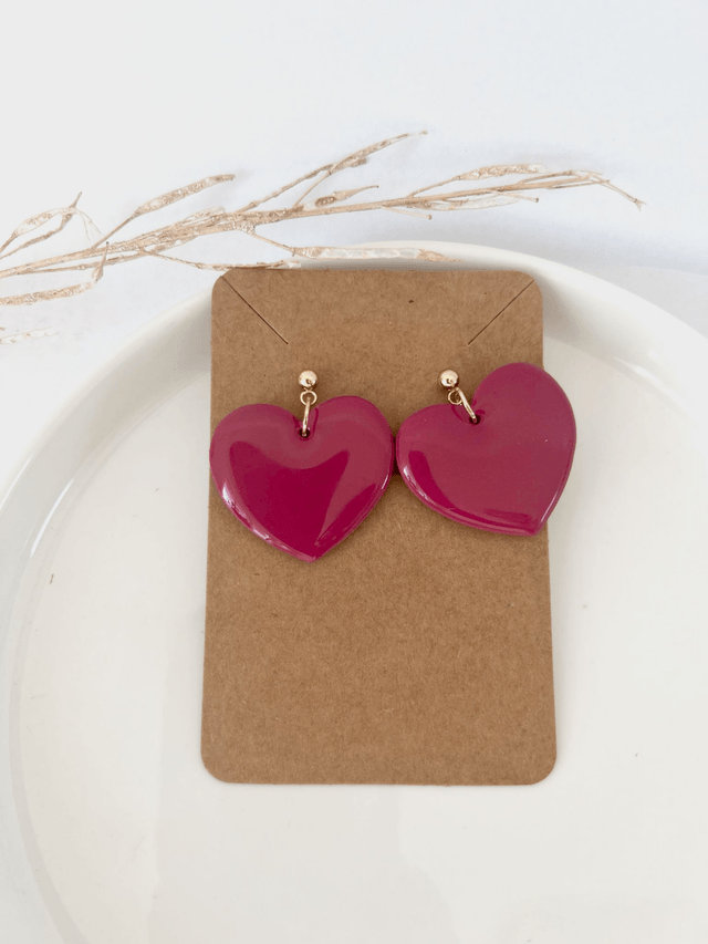 Boucles d'oreille Coeur