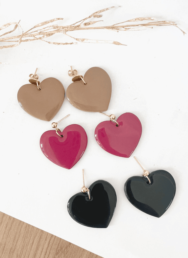 Boucles d&#039;oreille Coeur